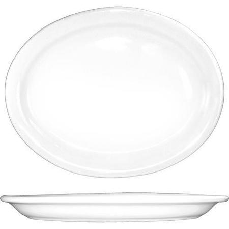 INTERNATIONAL TABLEWARE 11 1/2 in x 9 in Brighton Porcelain Platter, PK12 BR-13